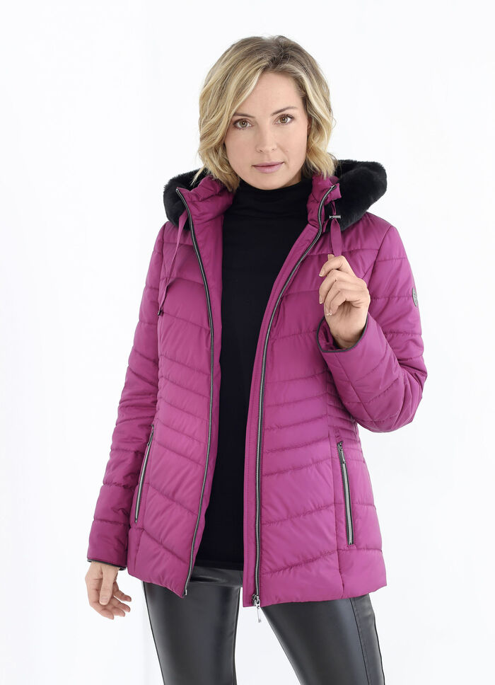 Jacke in 2 Farben MAGENTA