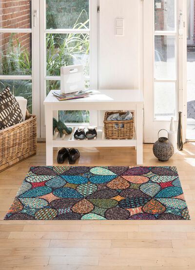 Fussmatte mit R&uuml;ckseite aus Vinyl 