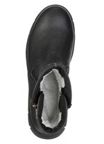 ELENA EDEN, gef&uuml;tterte Damen-Boots, Winterschuhe, Weite G, mit herausnehmbarem Fussbett SCHWARZ