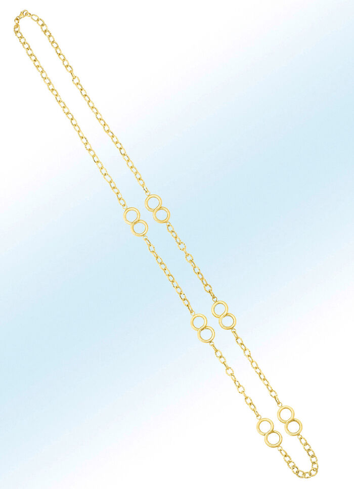 Hochwertige, diamantierte Ankerkette 