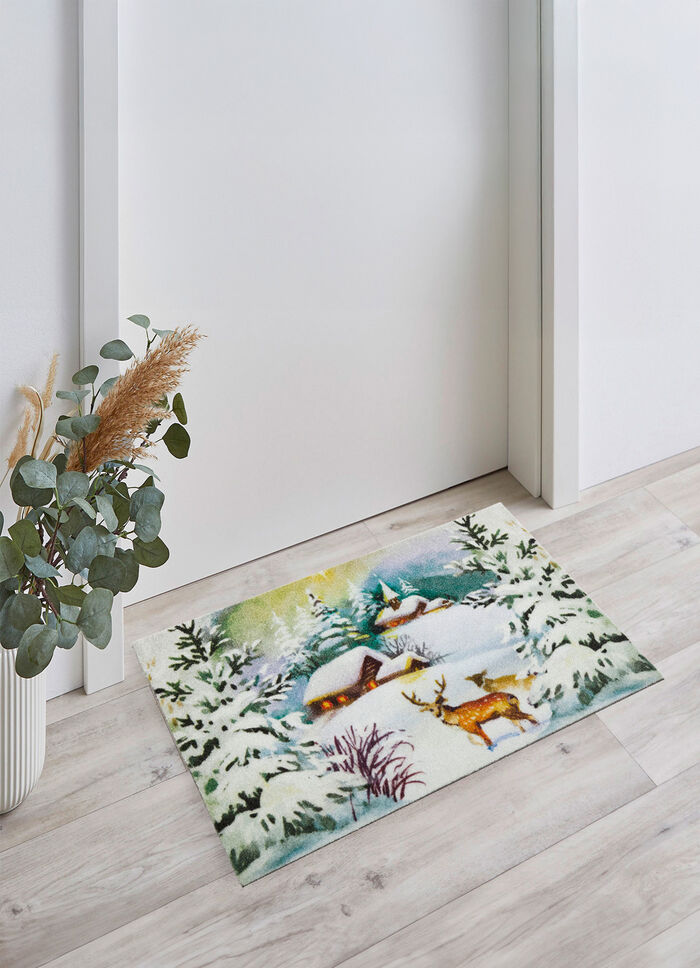 Stimmungsvolle Fussmatte  