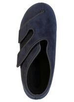 Bequeme Damen-Klettschuhe, Weite H, mit herausnehmbarem Fussbett SCHWARZ