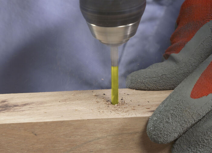 Hammersmith Drill Bit Pro-Bohrköpfe SCHWARZ-SILBER