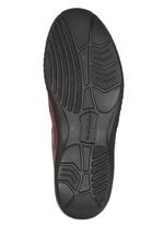 Waldl&auml;ufer, bequeme Damen-Slipper, Weite K, mit herausnehmbarem Fussbett BURGUND