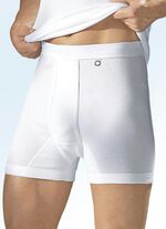 Pfeilring Dreierpack Unterhosen aus Feinripp, weiss 
