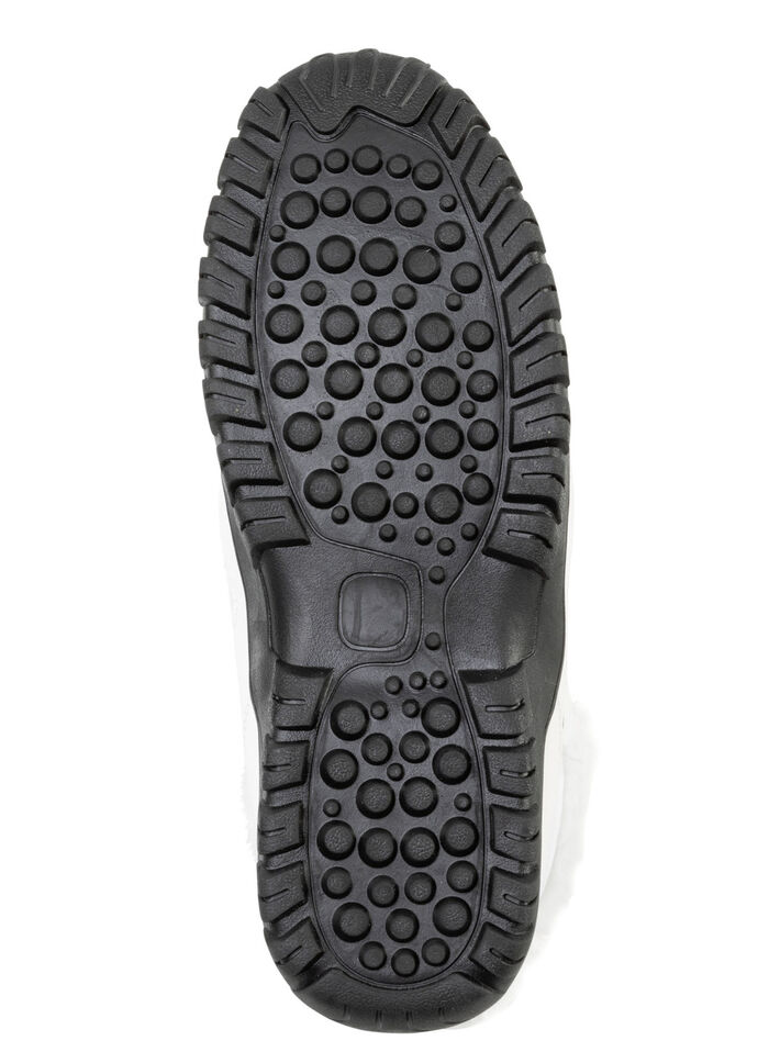 Schnür-Stiefelette mit Klimamembrane WEISS