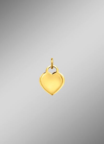 Ein tolles Geschenk: Herz-Anh&auml;nger aus Gold 585/- fein 
