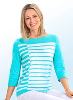 Pullover in 2 Farben in hochwertiger Qualit&auml;t mit Seide 