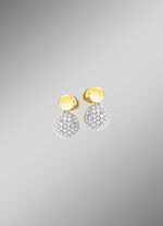 Wundervolle Ohrstecker mit 70 Diamanten 