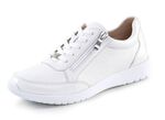 ELENA EDEN, komfortable Damen-Sneaker, Weite G, mit herausnehmbarem Fussbett WEISS