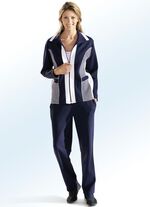 Freizeitanzug mit Strickeinsatz 