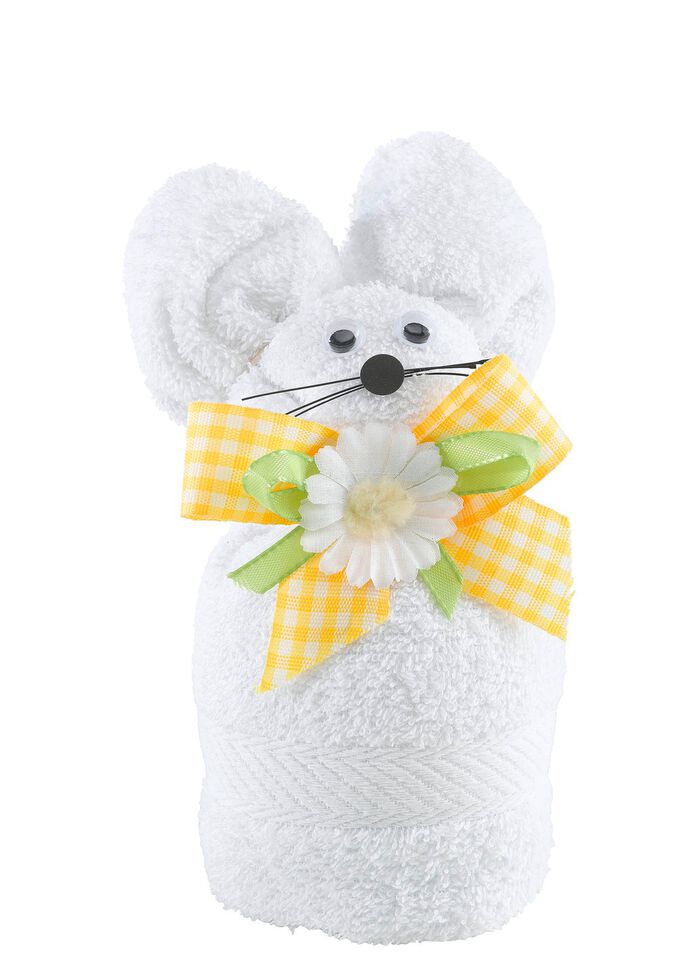 Frottier-Fr&uuml;hlingsmaus in kuschelweicher Qualit&auml;t 