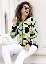 Blusenjacke mit tollem Druck 