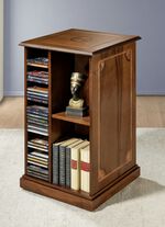 Teilmassives CD-Regal f&uuml;r ca. 80 CDs 