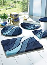 &laquo;Kleine Wolke&raquo; Badgarnitur in verschiedenen Farben BLAU