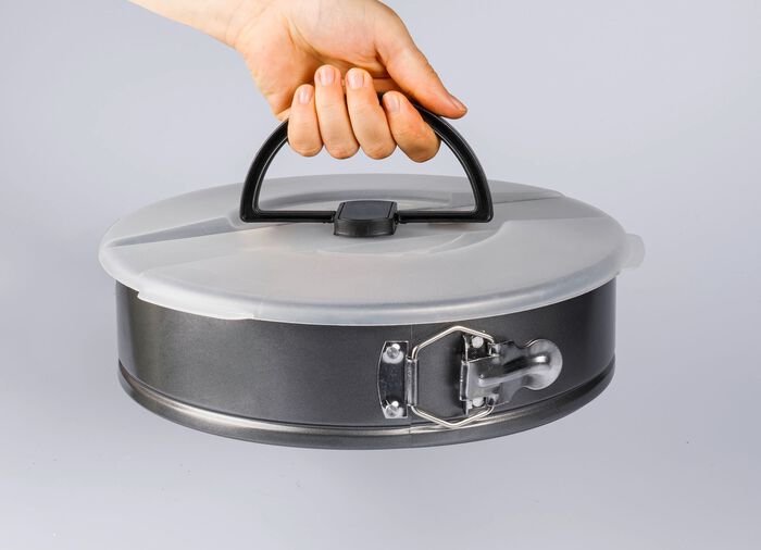 Springform mit Transportdeckel 