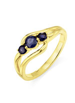 Damenring mit echt Safir 