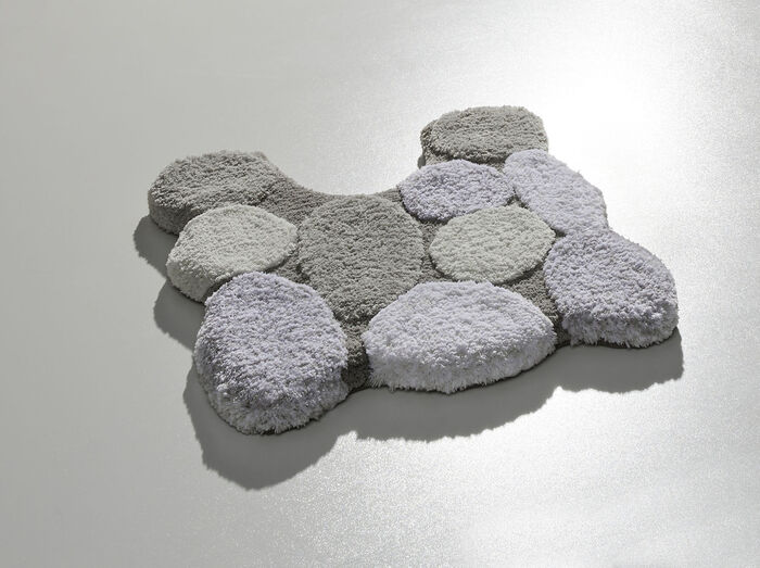 Badgarnitur mit rutschhemmender Rückseite 