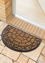 Fussmatte in Gusseisen-Optik 