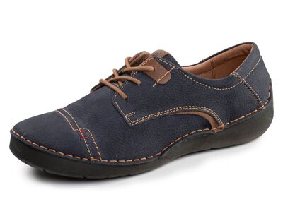 Josef Seibel, klassische Damen-Schn&uuml;rschuhe, Weite G, mit herausnehmbarem Fussbett 