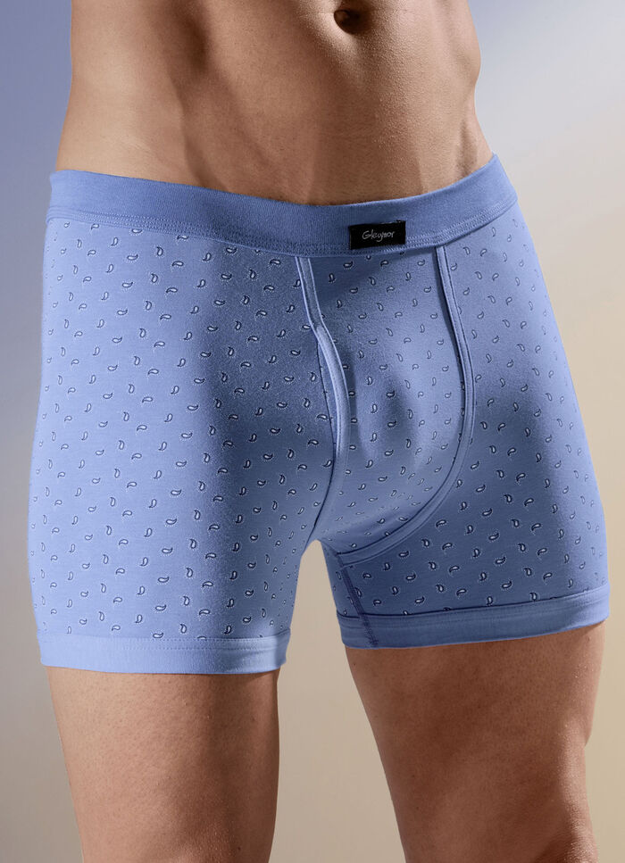 Viererpack Unterhosen, allover dessiniert 