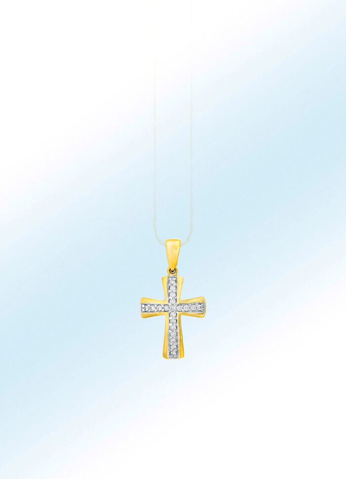 Klassischer Kreuz-Anhänger 