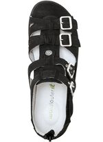 Waldl&auml;ufer Sandale mit verstellbaren Riemchen SCHWARZ