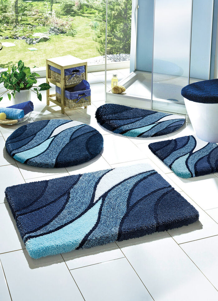 «Kleine Wolke» Badgarnitur in verschiedenen Farben BLAU