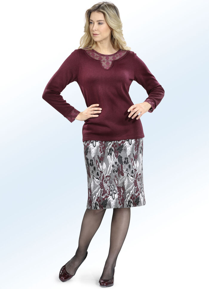 Rock in gerader Schnittf&uuml;hrung 