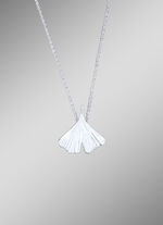 Anhänger mit Kette «Ginkgoblatt» 