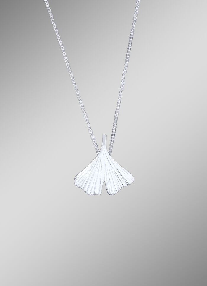 Anhänger mit Kette «Ginkgoblatt» 