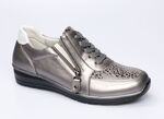 Komfort-Sneaker in Leder-Optik 