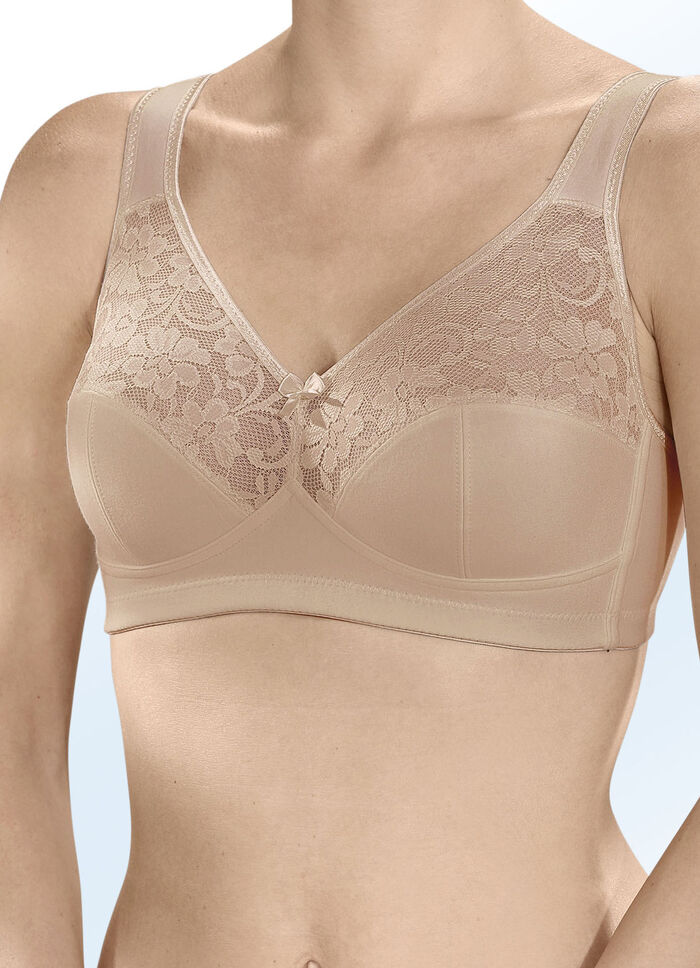 Zweierpack Susa BH mit Baumwolle 1X SEKT, 1X PUDER