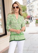 Shirt-Tunika mit Manschetten&auml;rmeln 