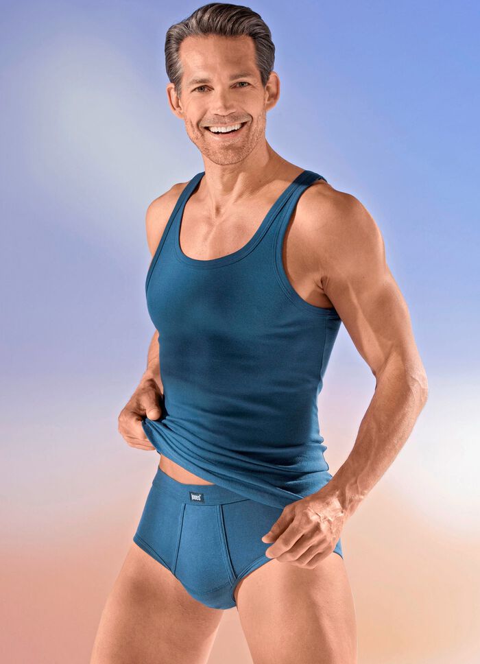 Viererpack Sportjacken aus Feinripp 