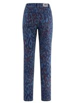 Jeans mit angesagter Tierfelldessinierung 