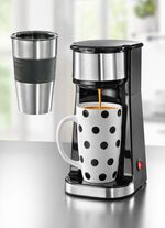 Kaffeemaschine f&uuml;r handels&uuml;bliche Kaffeepads und losen Kaffee 