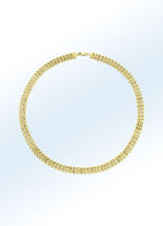 Halskette oder Armband im Backstein-Design 