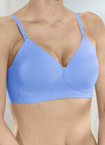 Naturana BH mit gepolsterten Cups AZURBLAU