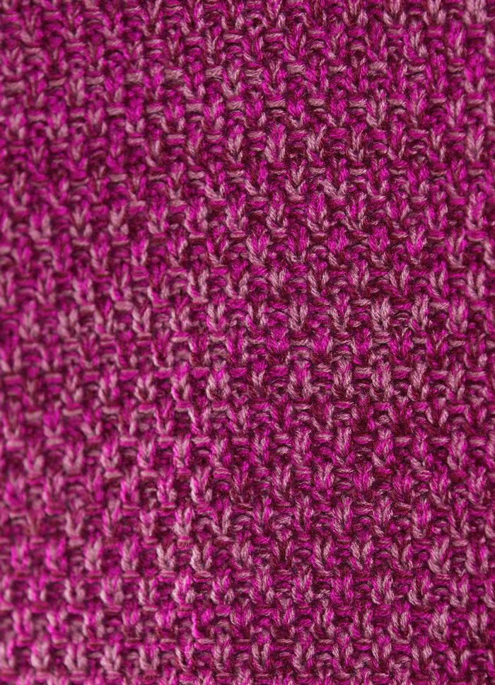 Strickjacke aus Melangegarn 