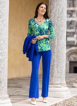 Jerseyhose mit ausgestellter Fussweite 