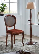 Italienische Sitzm&ouml;bel auf massivem Buchengestell NUSSBAUM-BORDEAUX