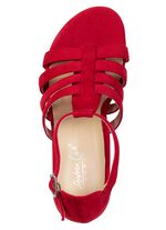 Andrea Conti, modische Damen-Sandaletten, Weite G, mit Gummizug 