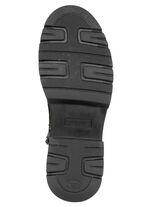 Waldl&auml;ufer, bequeme Damen-Stiefeletten, Winterschuhe, Weite H, mit herausnehmbarem Fu&szlig;bett SCHWARZ