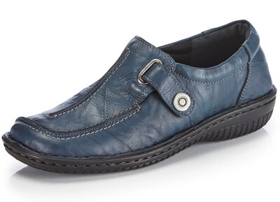 ELENA EDEN, bequeme Damen-Slipper, Weite G, mit herausnehmbarem Fussbett 