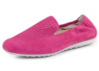 ELENA EDEN Slipper aus weichem Veloursleder mit luftiger Perforation 