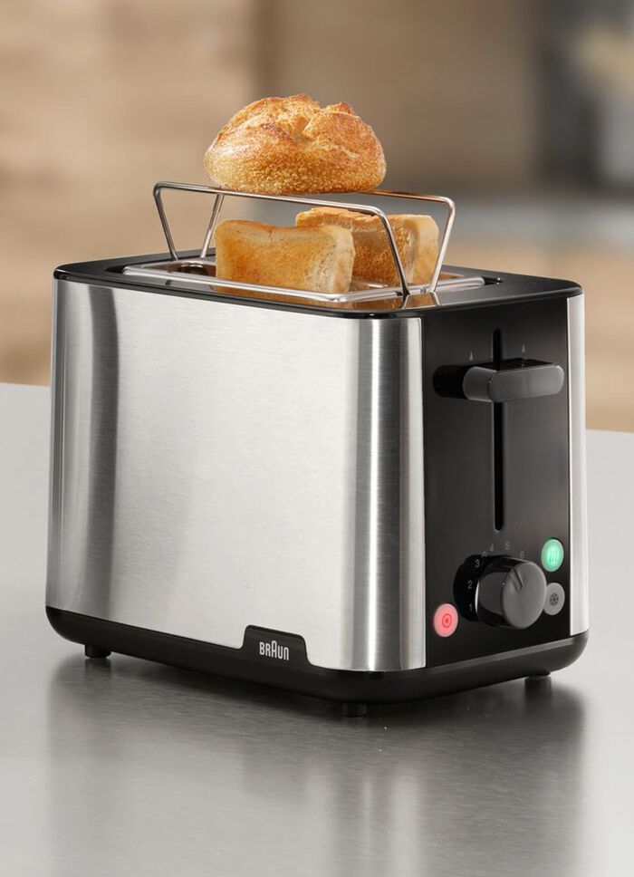 BRAUN Fr&uuml;hst&uuml;cksserie PurShine aus hochwertigem Edelstahl 