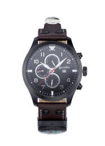 Sportliche Outdoor-Herrenuhr mit LED-Taschenlampe 