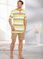 Shorty mit Knopfleiste 