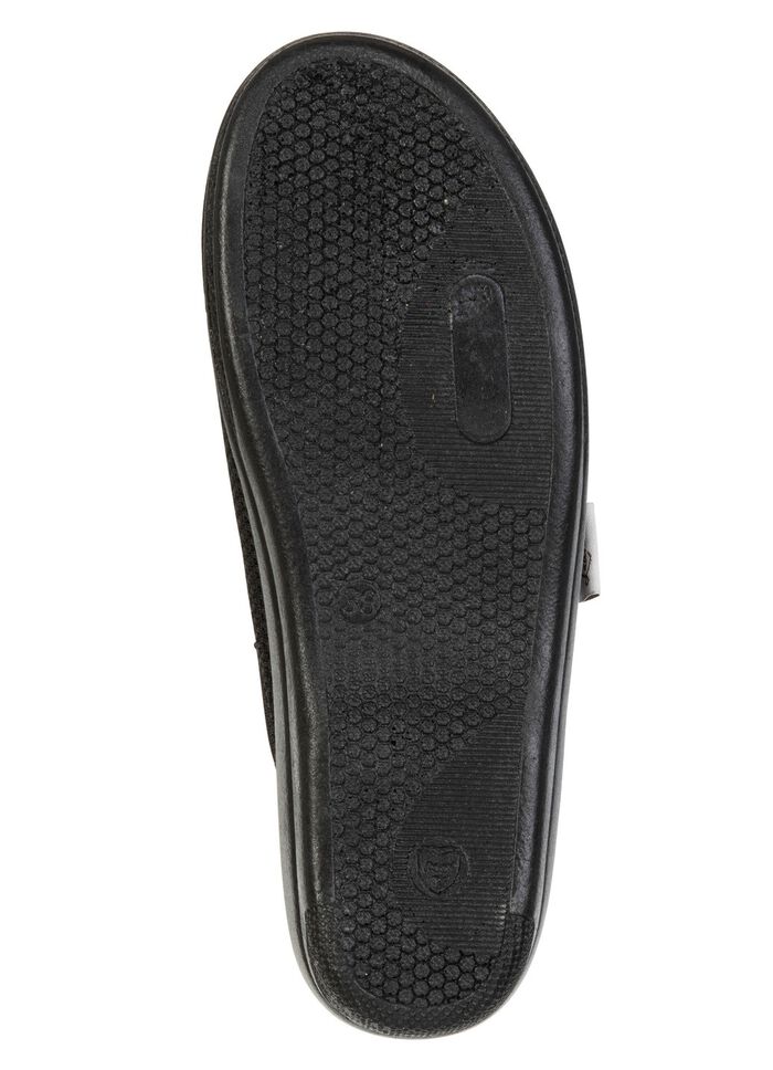 Laurina, Zweierpack, klassische Damen-Hausschuhe, Weite G, aus Mesh-Material 